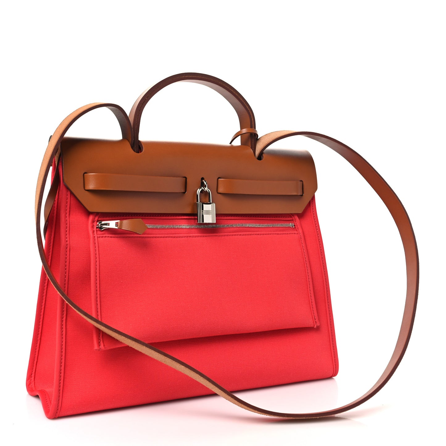 Vache Hunter Toile Herbag Zip 31 PM Rouge Tomate