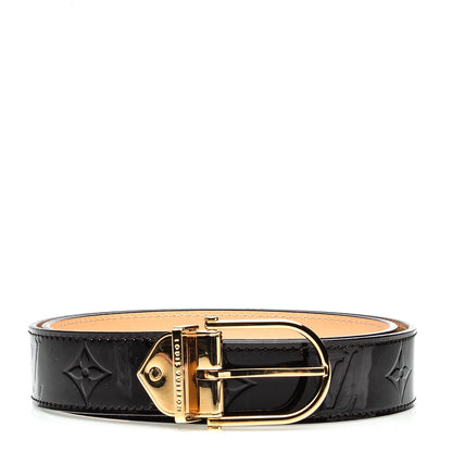Louis Vuitton Vernis Ceinture 30mm Belt 80 32 Amarante 1 of 9