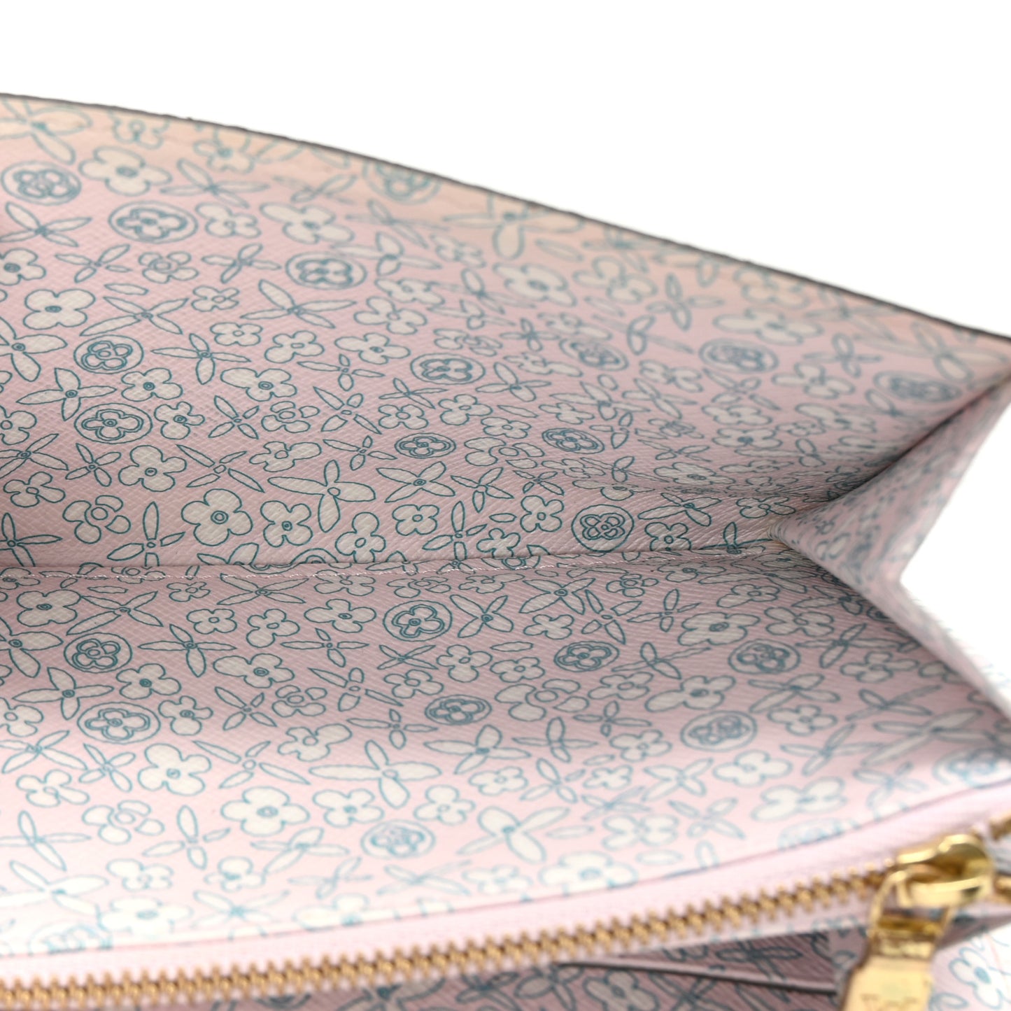Monogram Fleuri Sarah Wallet Rose