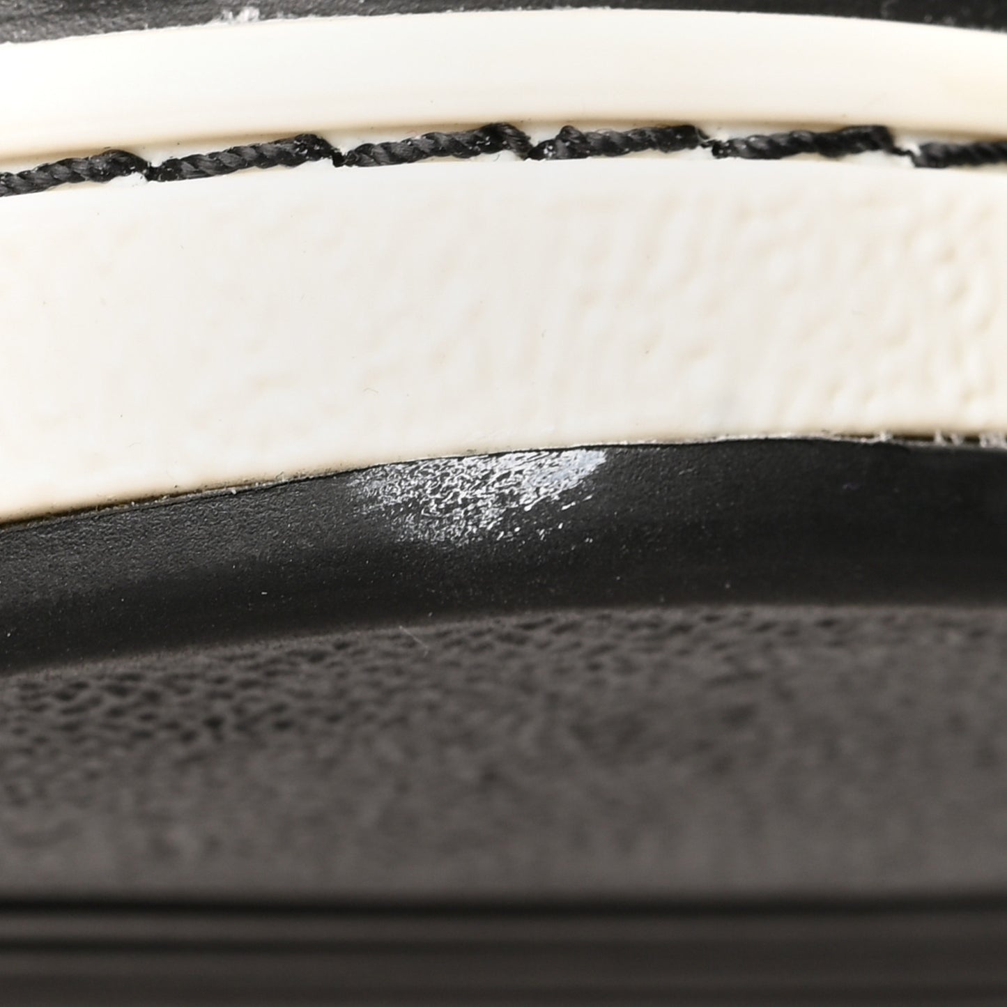 Monogram Slalom Flat Half Boots 38 Black