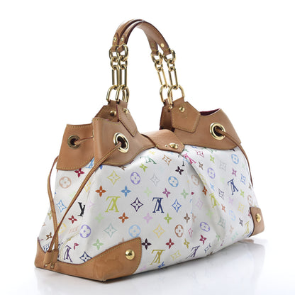 Louis Vuitton Monogram Multicolor Ursula White 3 of 17