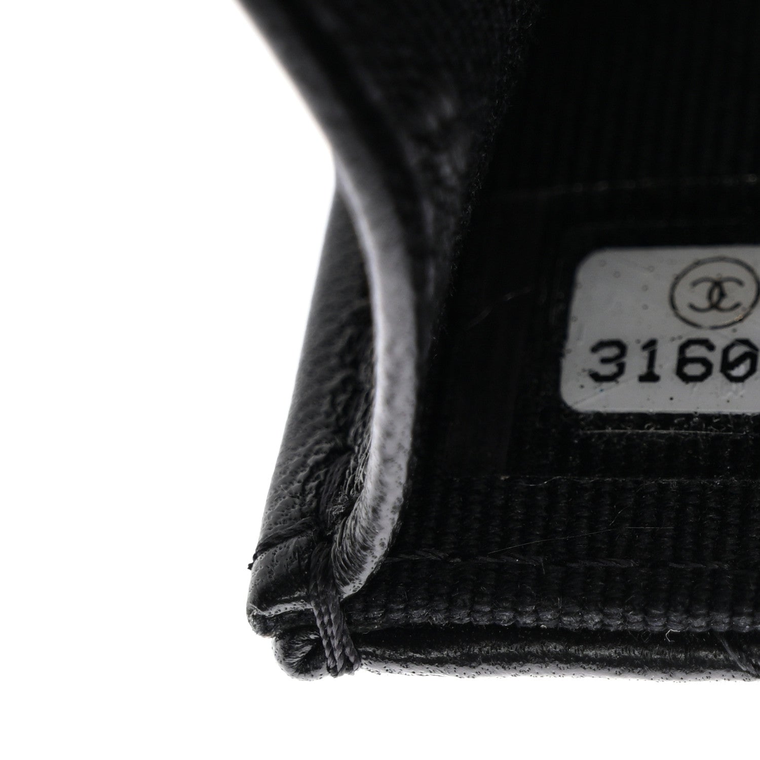 Chanel Lambskin Quilted CC Hook Card Holder Black 8 of 8