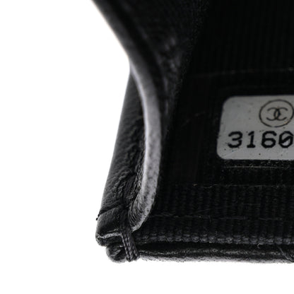 Chanel Lambskin Quilted CC Hook Card Holder Black 8 of 8