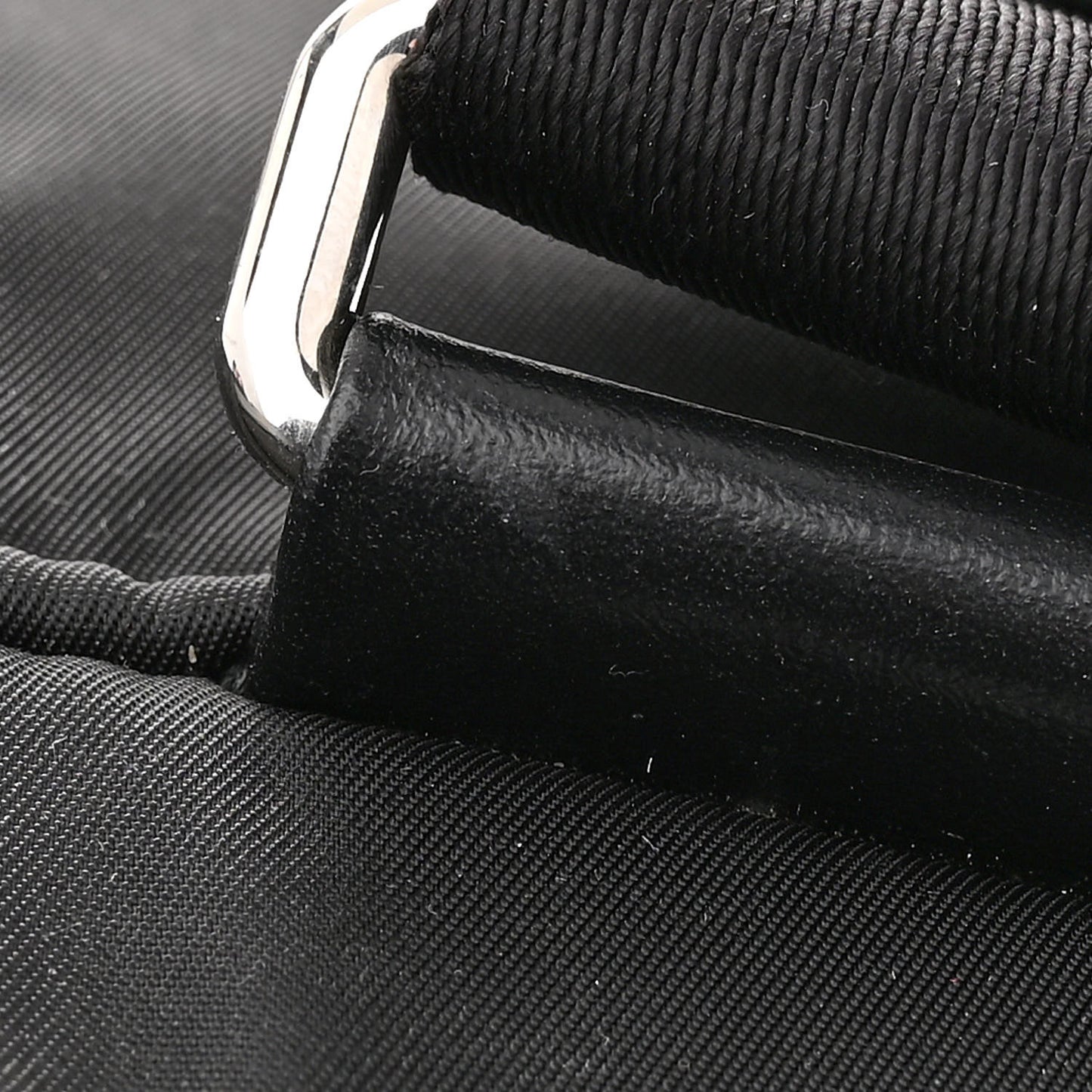 Re-Nylon Sling Backpack Black