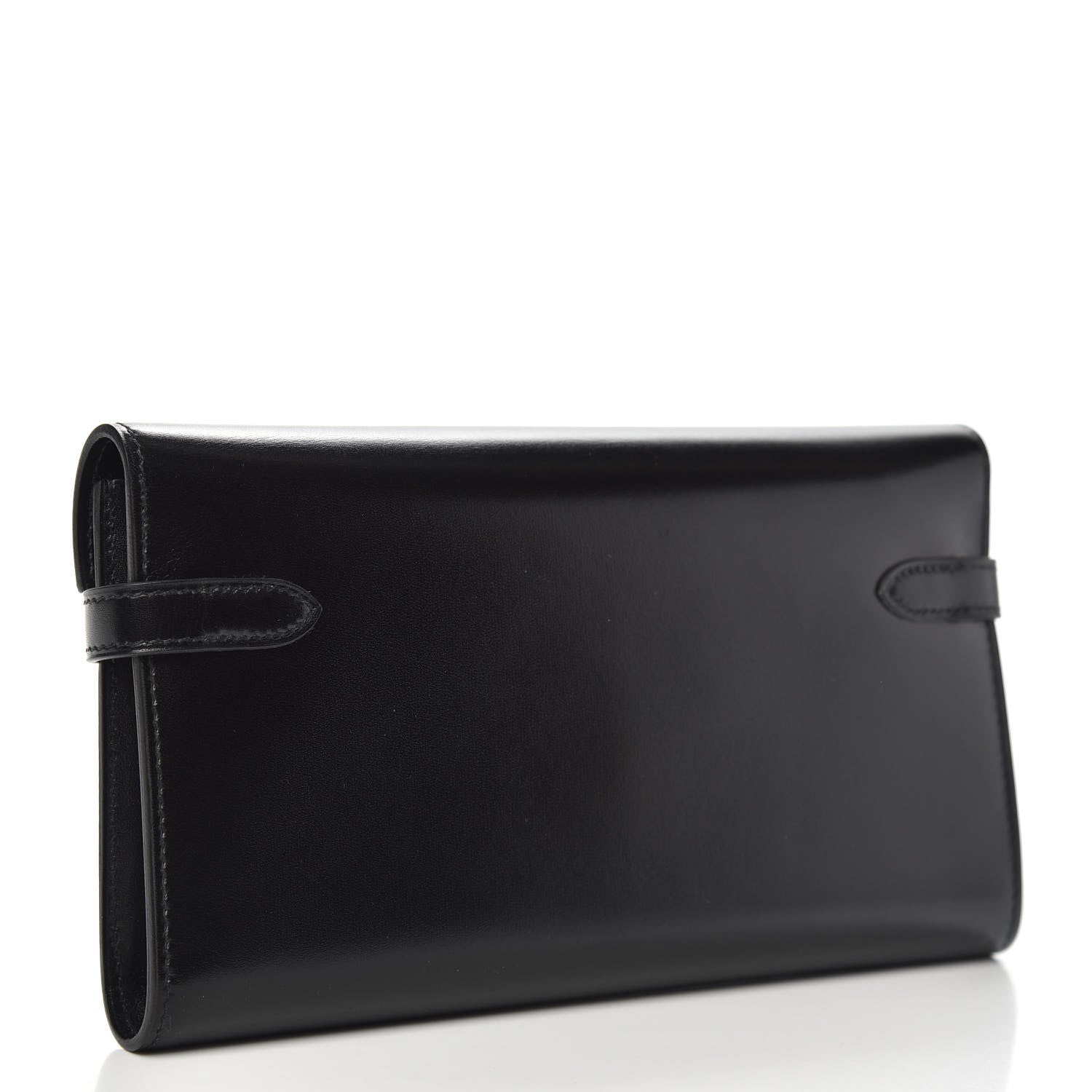 Hermes Box Kelly Longue Wallet Black 8 of 10