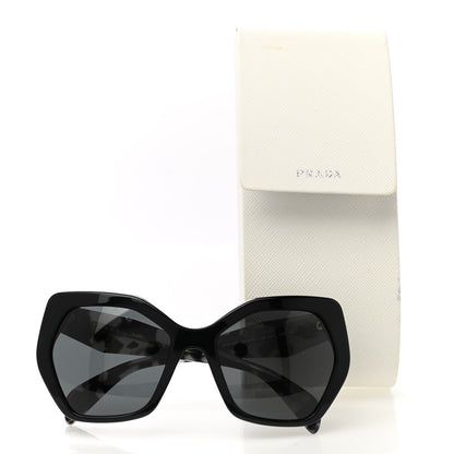 Prada Acetate Sunglasses SPR 16R Black Tortoise Grey 7 of 7