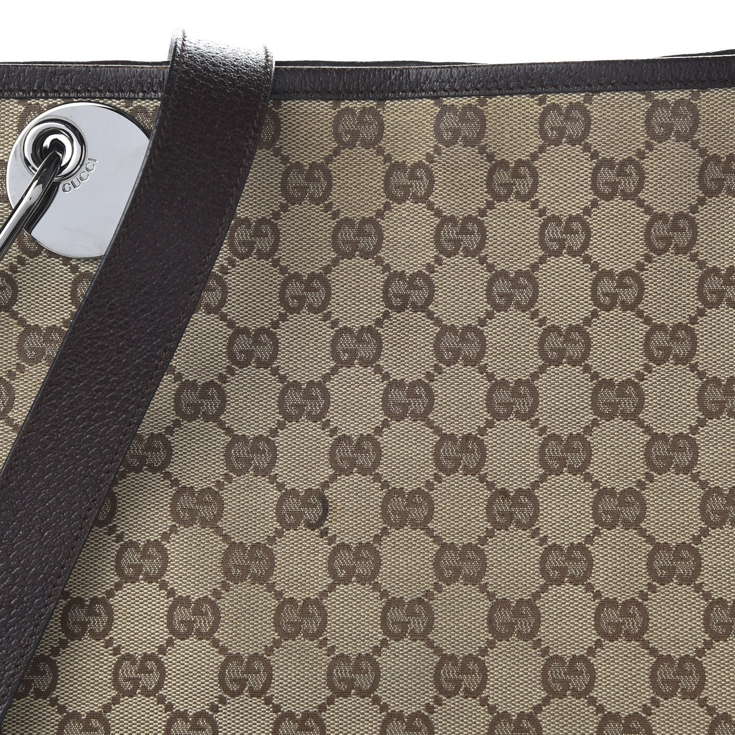 Gucci Monogram Eclipse Messenger Dark Brown 10 of 10