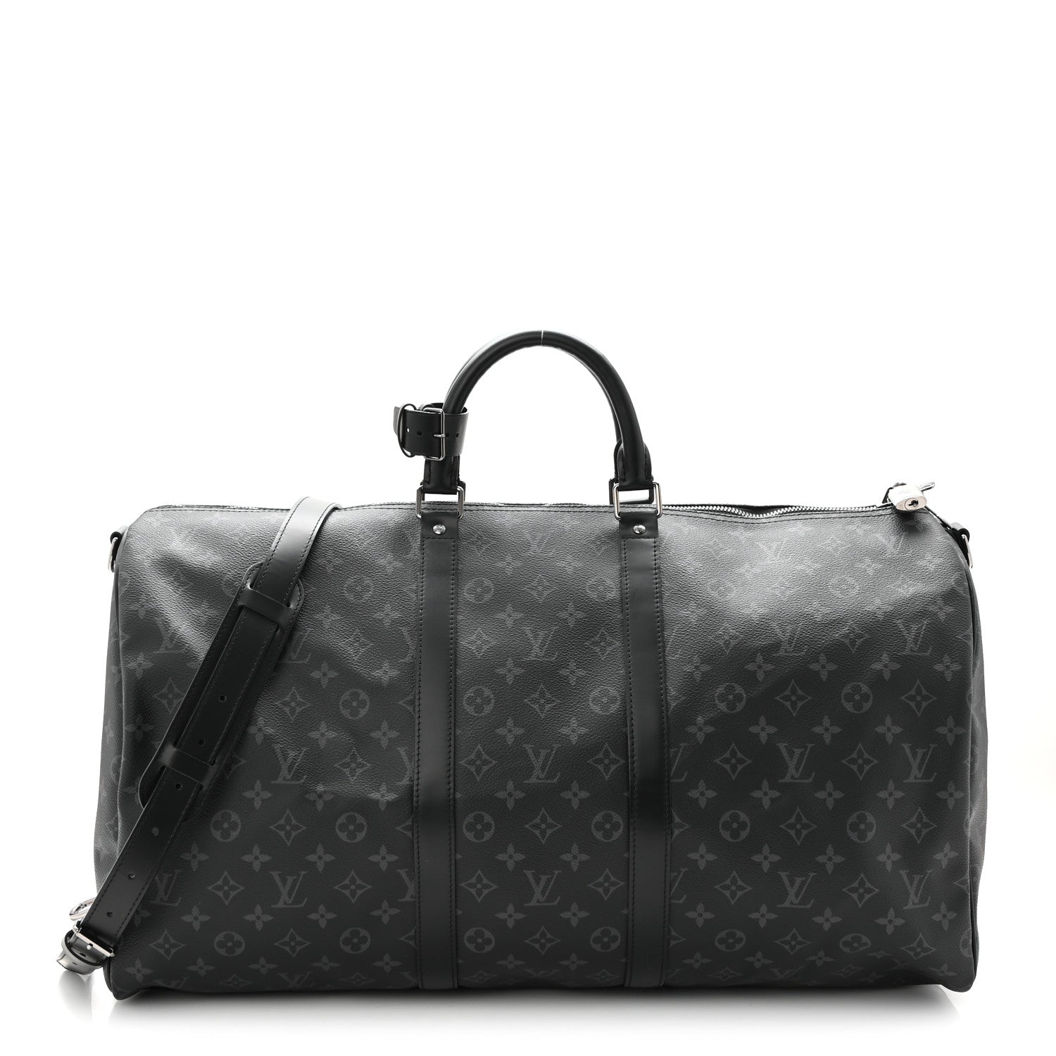 Louis Vuitton Monogram Eclipse Keepall Bandouliere 55 1 of 9