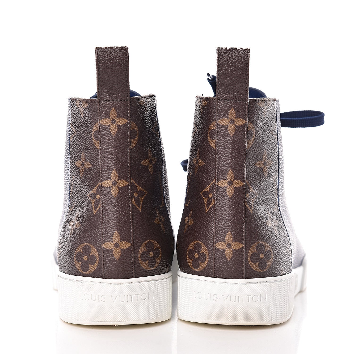 Louis Vuitton Monogram Match Up Sneakers 8 Pacific Blue 17 of 19