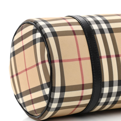 Burberry House Check Barrel Bag Black 9 of 15