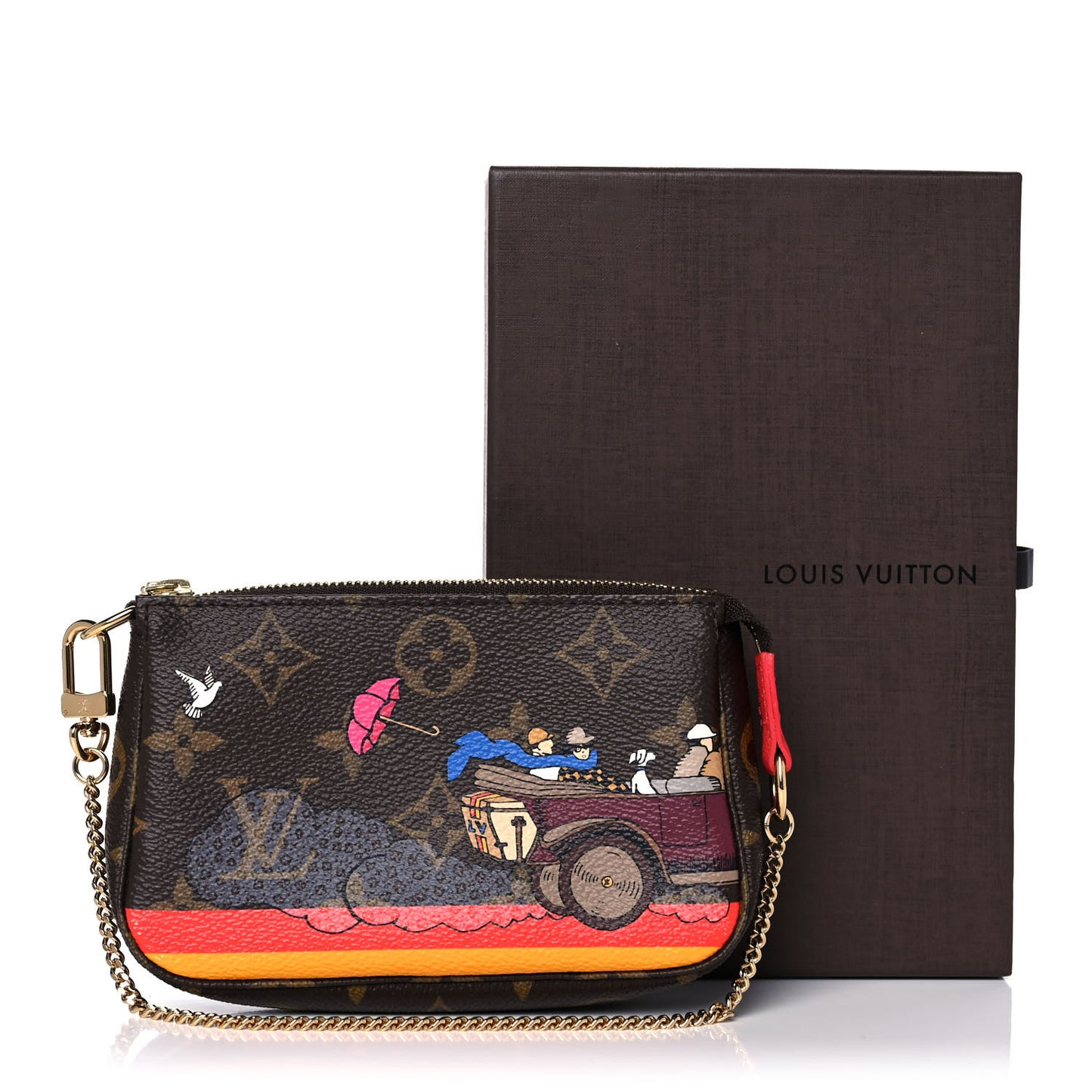 Monogram 2015 Christmas Animation Mini Pochette Accessories