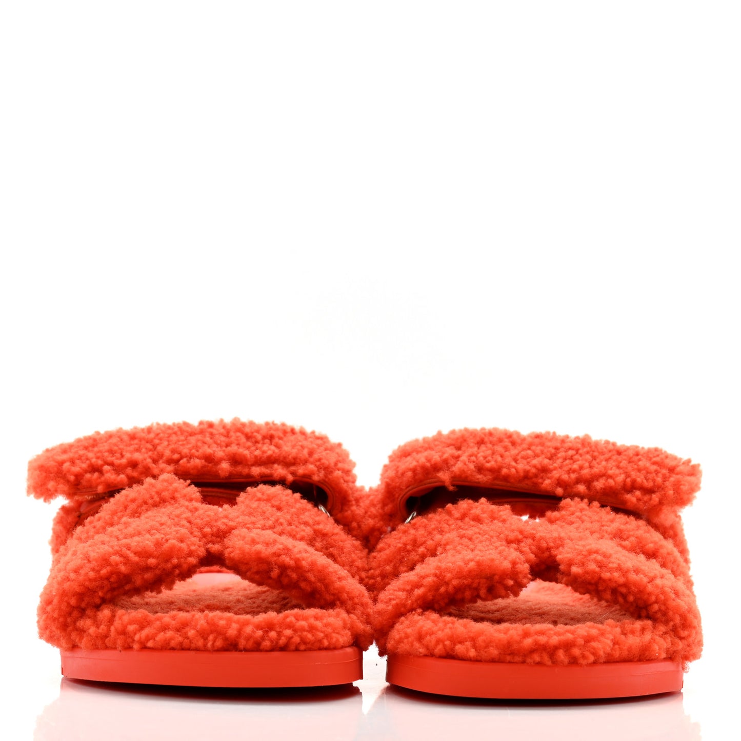 Woolskin Womens Chypre Sandals 37 Orange