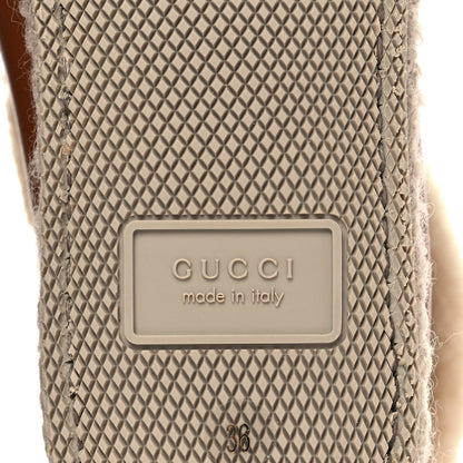 Gucci Calfskin Wool Womens Fria Horsebit Ankle Boots 36 New Caramel Butterscotch 6 of 9