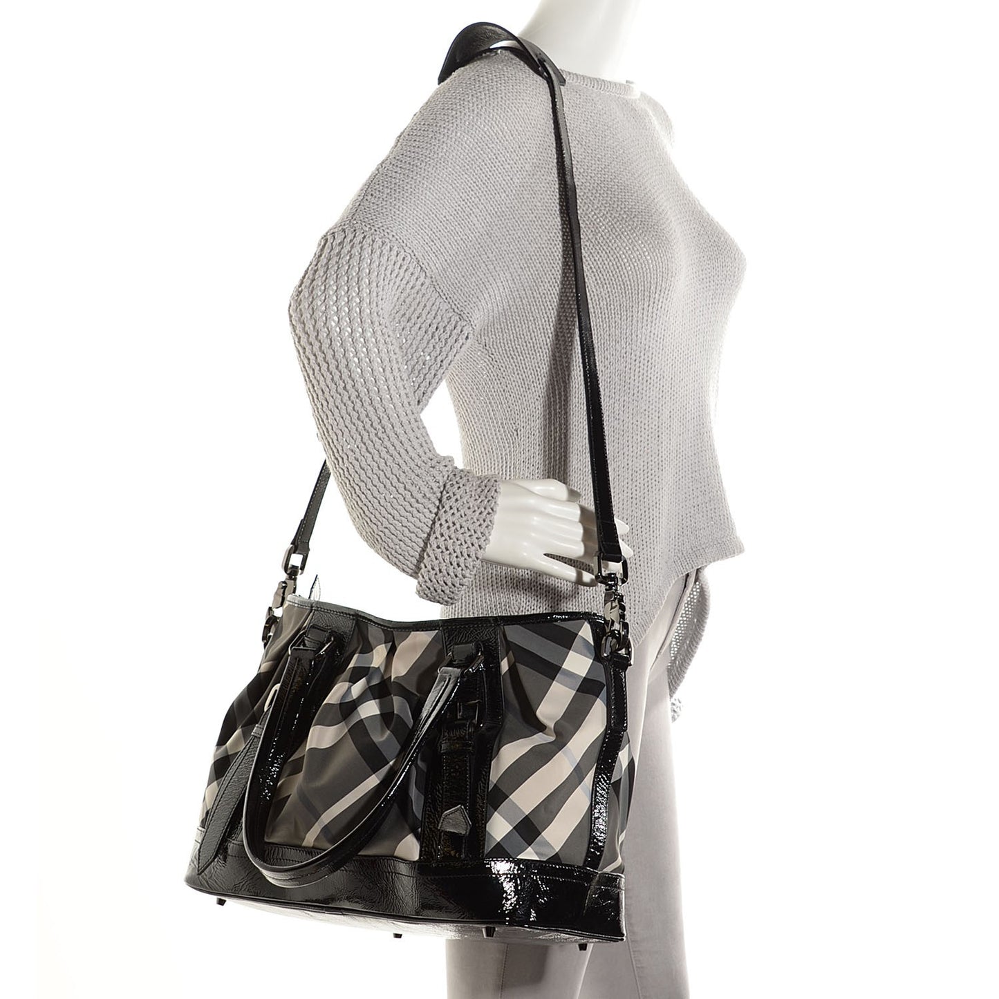 Nylon Beat Check Lowry Black