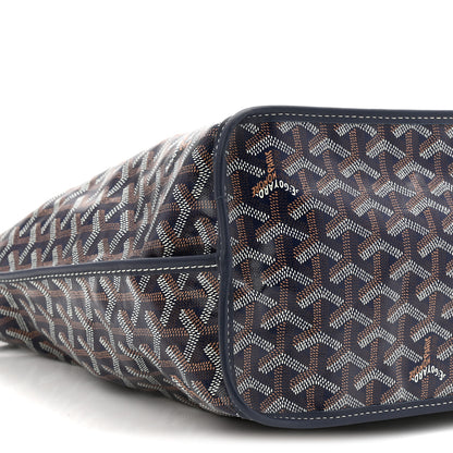 Goyard Goyardine Reversible Anjou PM Navy 15 of 17