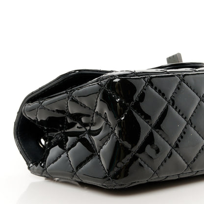 Chanel Patent Calfskin Quilted 2.55 Reissue Mini Flap So Black 9 of 10