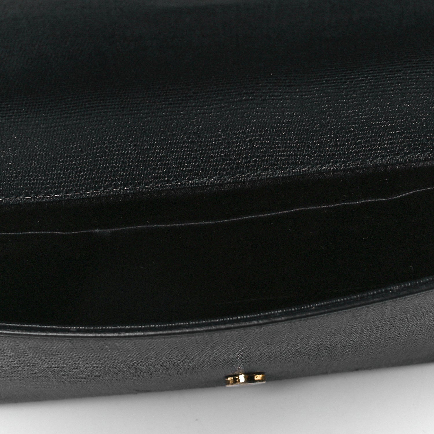 Saint Laurent Textured Calfskin Classic Y Ligne Clutch Black 6 of 8