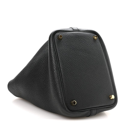 Hermes Taurillon Clemence Picotin Lock 18 PM Black 4 of 12