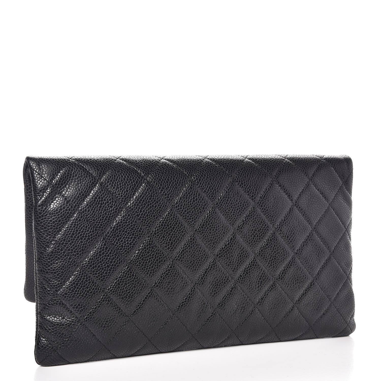 Chanel Caviar Quilted CC Beauty Clutch Black 3 of 8