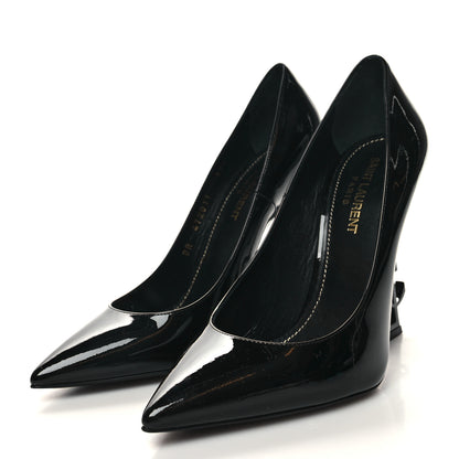 Saint Laurent Patent Opyum 110 Pumps 37.5 Black 3 of 8