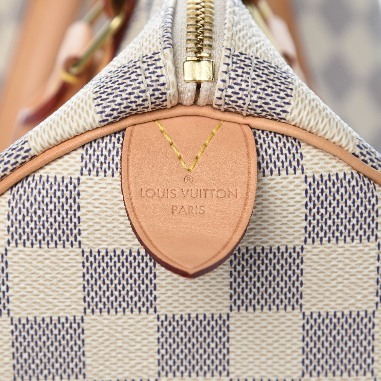 Louis Vuitton Damier Azur Speedy 30 6 of 7