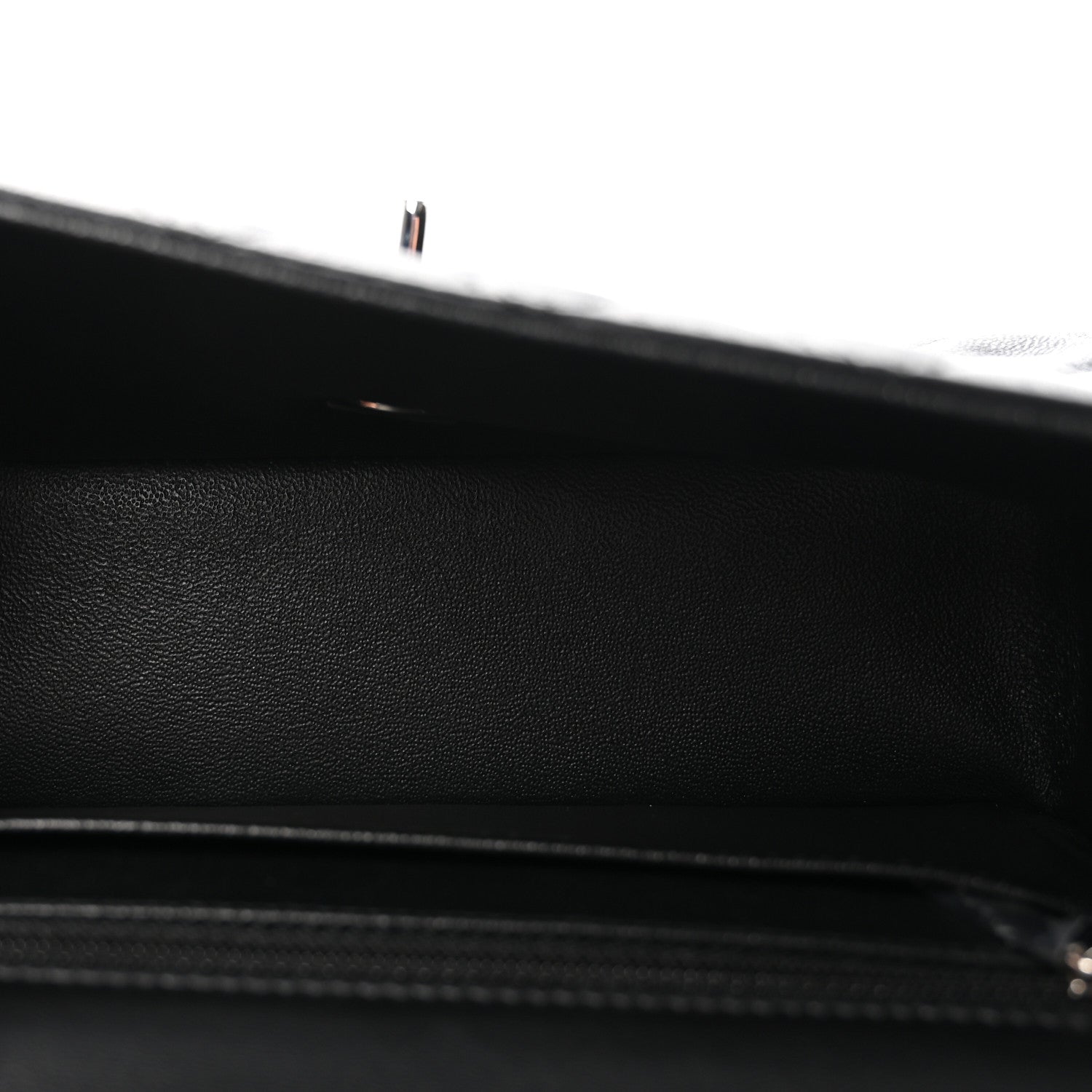 Chanel Lambskin Quilted Mini Rectangular Flap Black 5 of 11