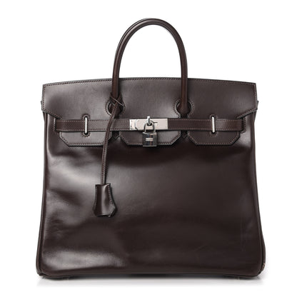 Hermes Box HAC Birkin 32 Chocolate 1 of 11