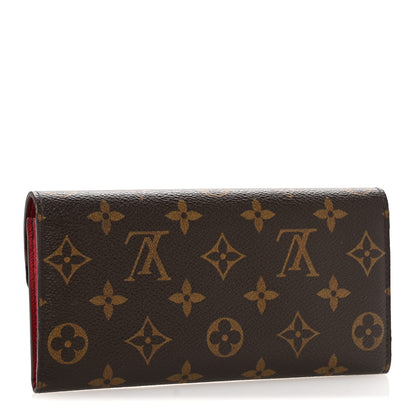 Louis Vuitton Monogram Emilie Wallet Fuchsia 3 of 11