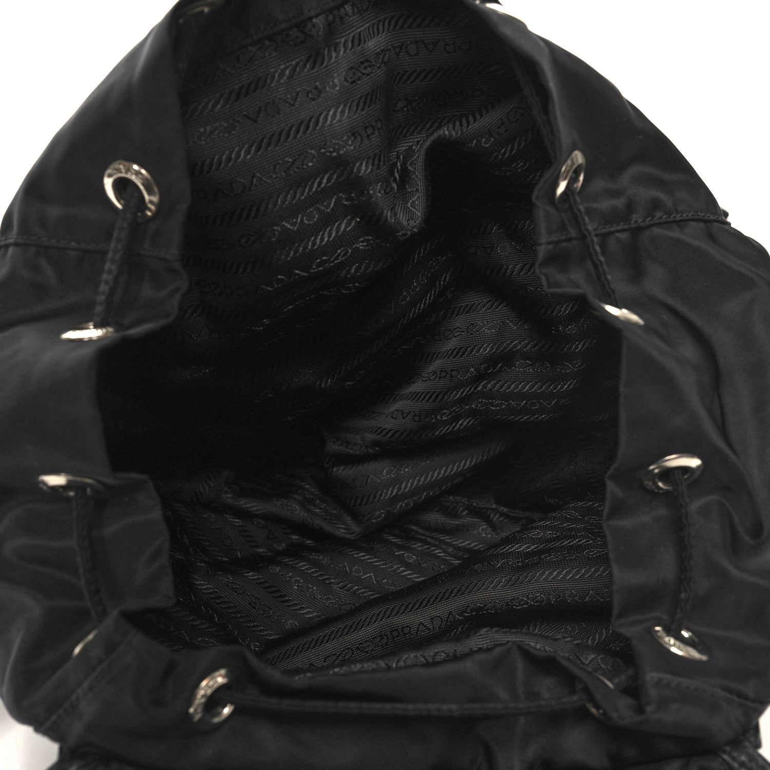 Prada Tessuto Nylon Vela Backpack Black 5 of 9