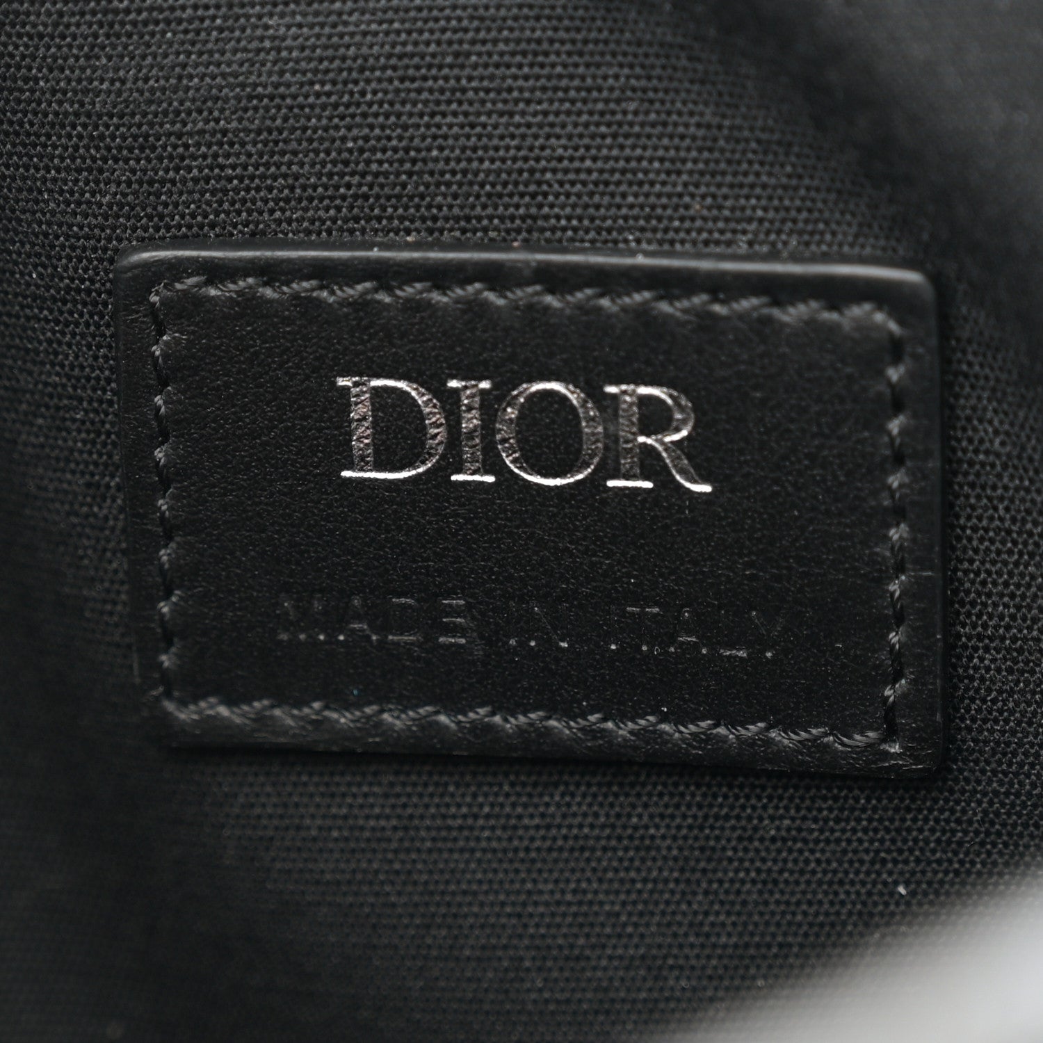 Christian Dior Canvas CD Diamond Lingot 22 Bag Black 6 of 12
