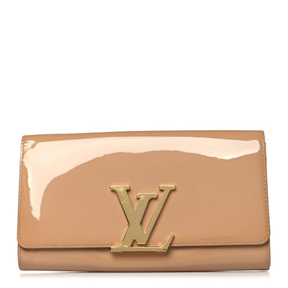 Louis Vuitton Patent Louise Clutch Nude 1 of 10
