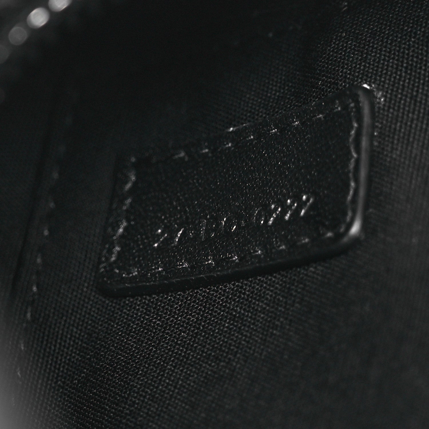 Christian Dior Canvas CD Diamond Lingot Toiletry Pouch Black 7 of 16