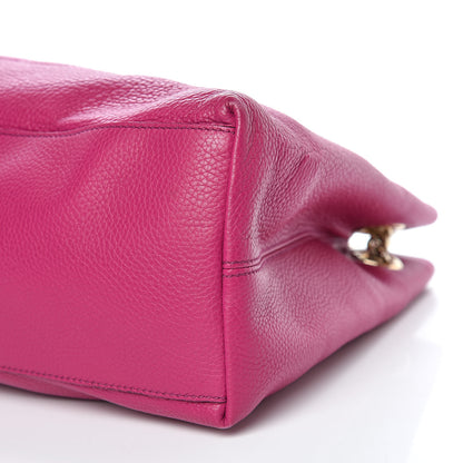Gucci Cellarius Calfskin Medium Soho Chain Shoulder Bag Bright Bouganville 11 of 11