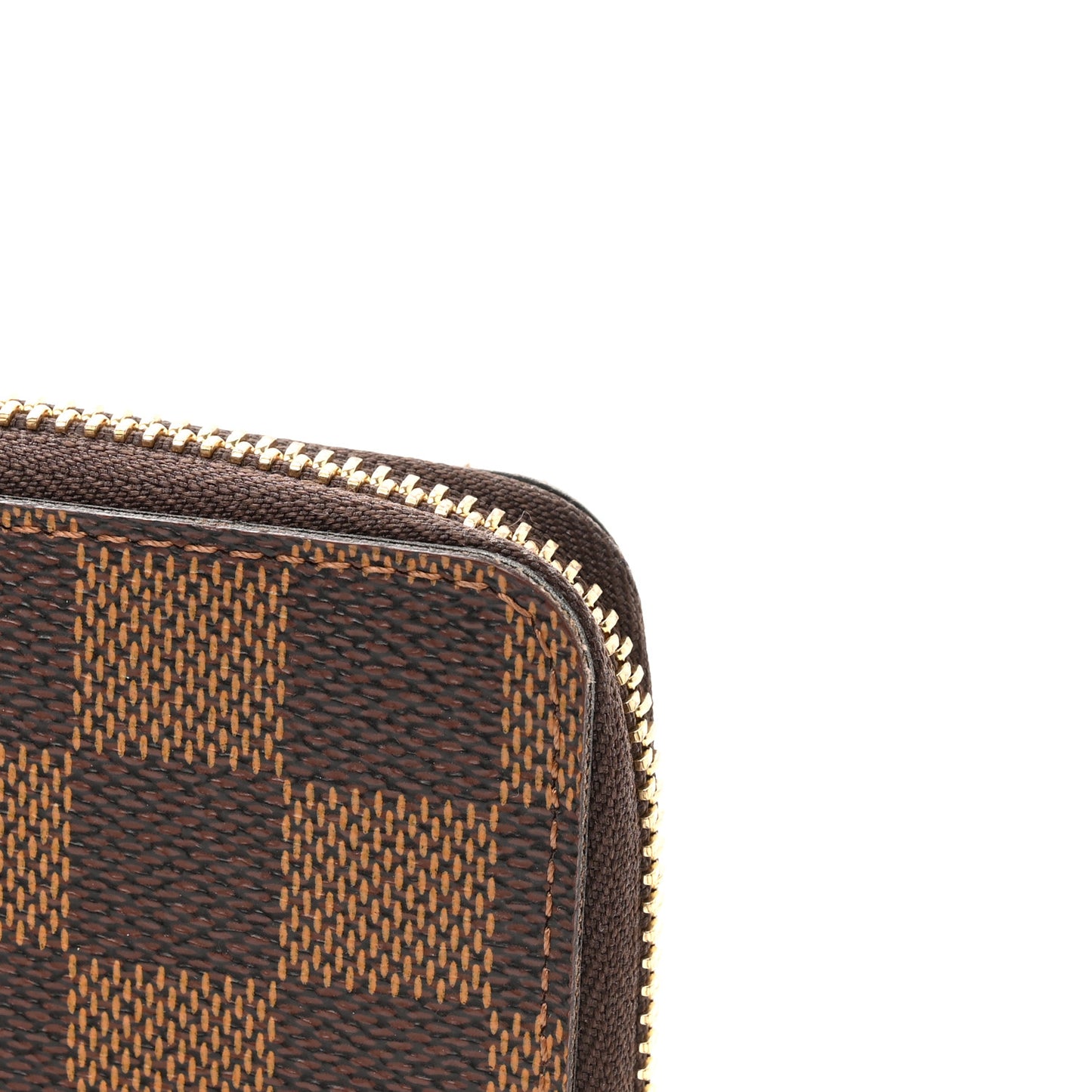 Damier Ebene Clemence Wallet Cherry