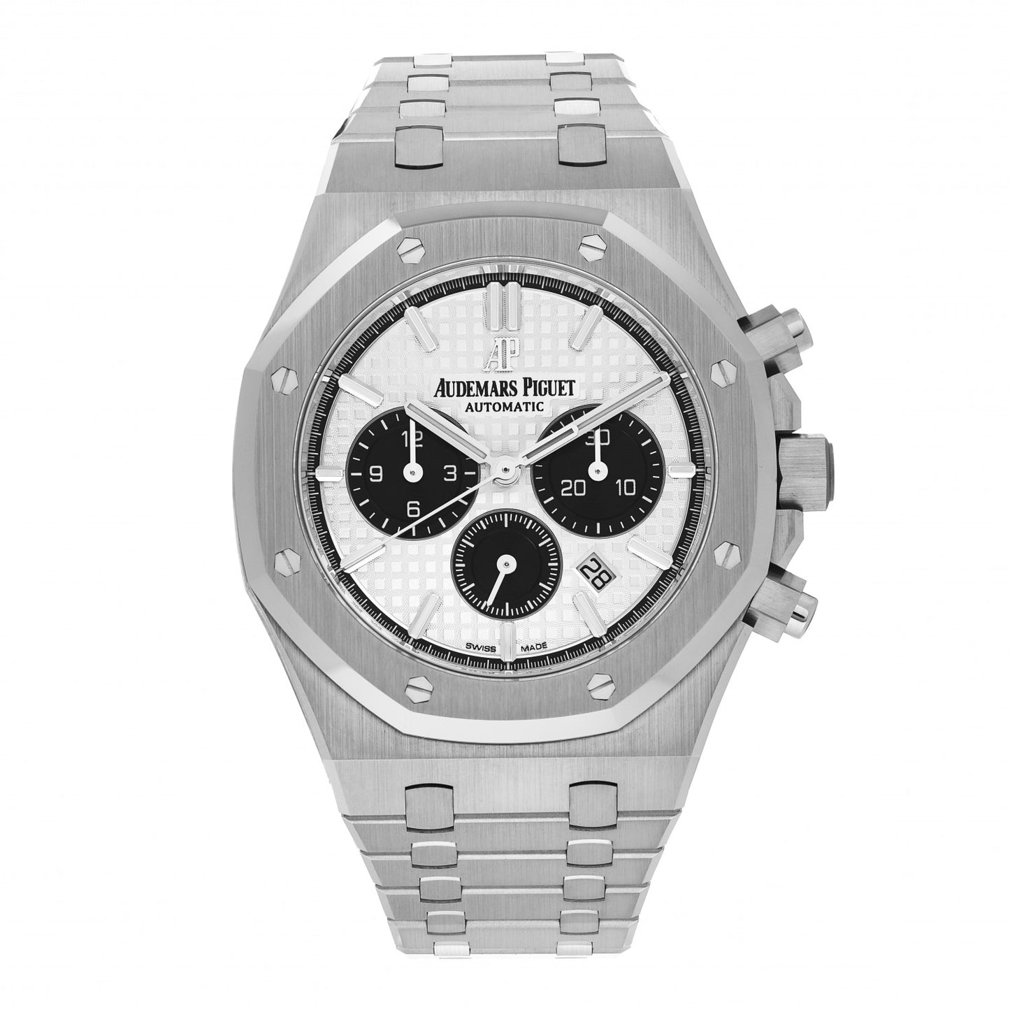 Stainless Steel 41mm Royal Oak Silver Panda Chronograph Automatic Watch 26331ST.OO.1220ST.03