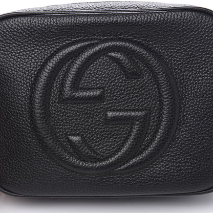 Gucci Pebbled Calfskin Small Soho Disco Bag Black 8 of 11