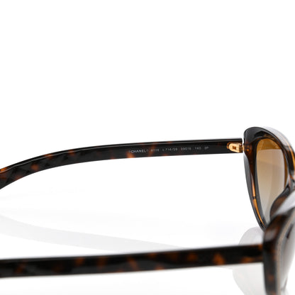 Chanel Cat Eye Chain Sunglasses 6039 Tortoise 5 of 7