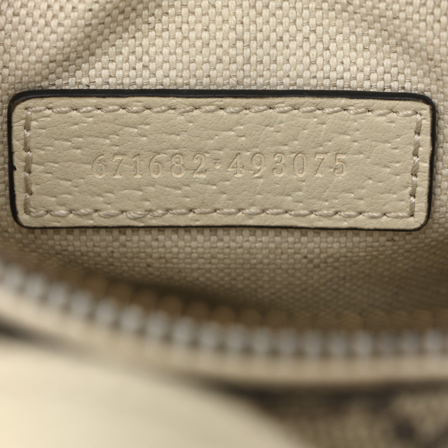 Gucci GG Supreme Monogram Web Mini Ophidia Double Zip Messenger Bag Beige Ebony Mystic White 7 of 10