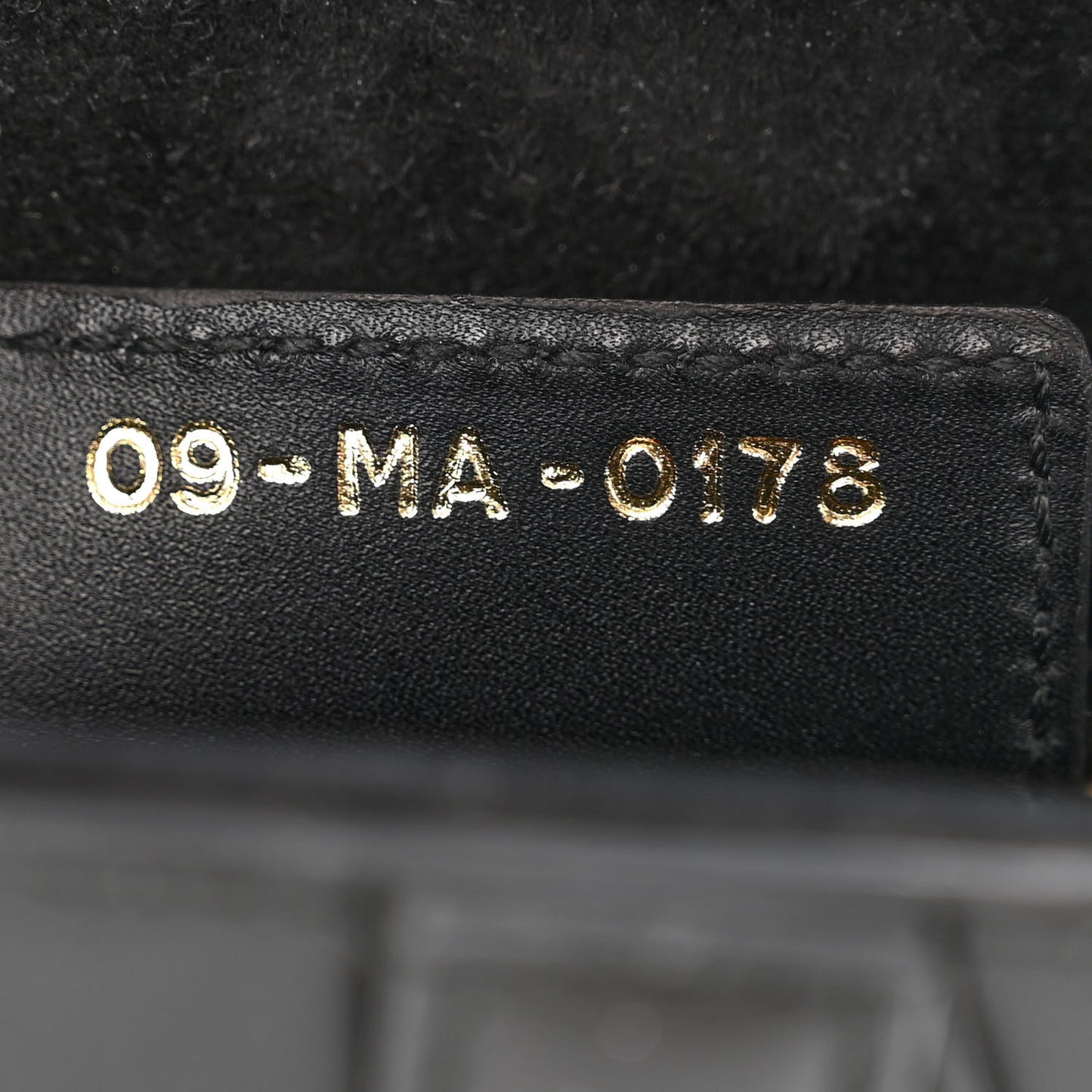 Calfskin Saddle Bag Black