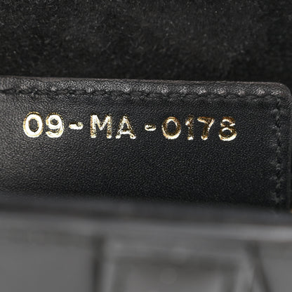 Christian Dior Calfskin Saddle Bag Black 7 of 11