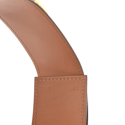 Hermes Box Collier De Chien CDC Belt 90 Black 5 of 6