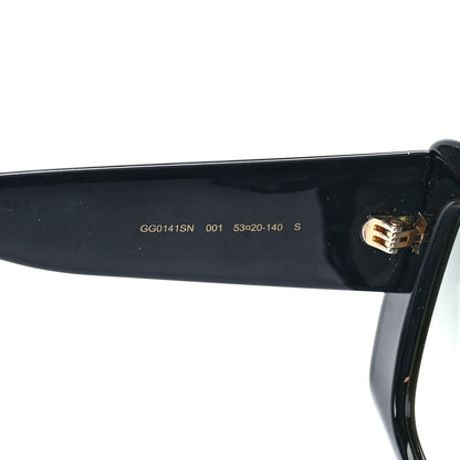 Gucci Acetate Square Frame Sunglasses GG0141SN Black 6 of 7
