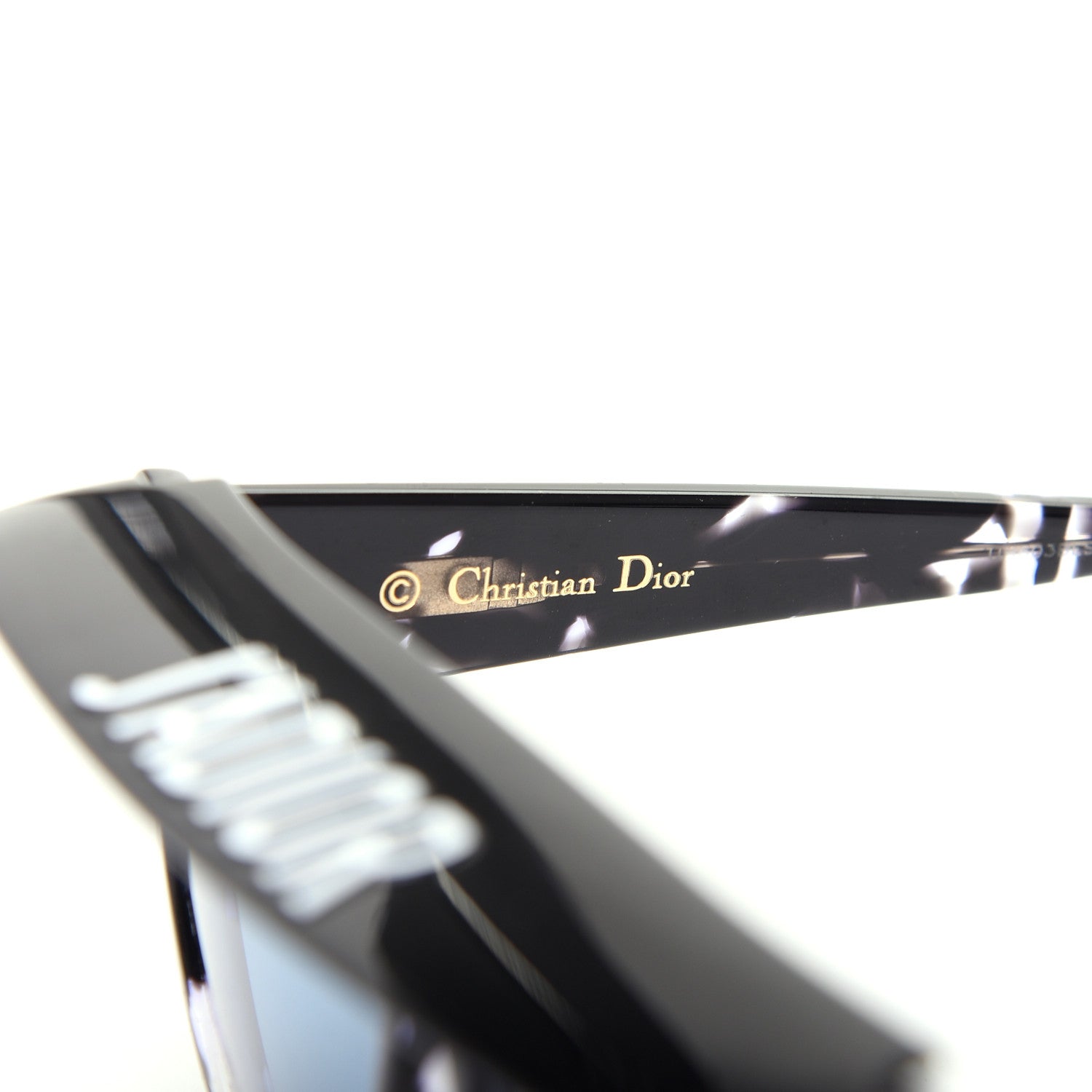Christian Dior Club 2 Sunglasses Black Havana Blue 5 of 7