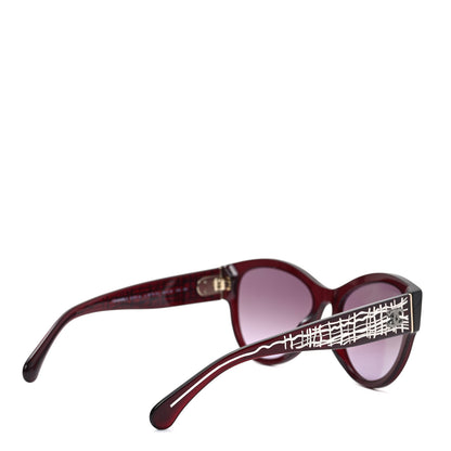 Chanel Acetate Pantos Sunglasses 5434-A Red 4 of 6