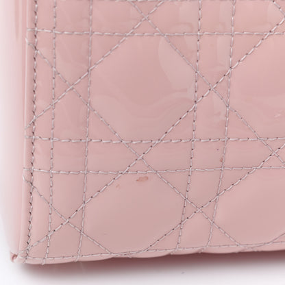 Christian Dior Patent Cannage Large Lady Dior Light Pink 6 of 8