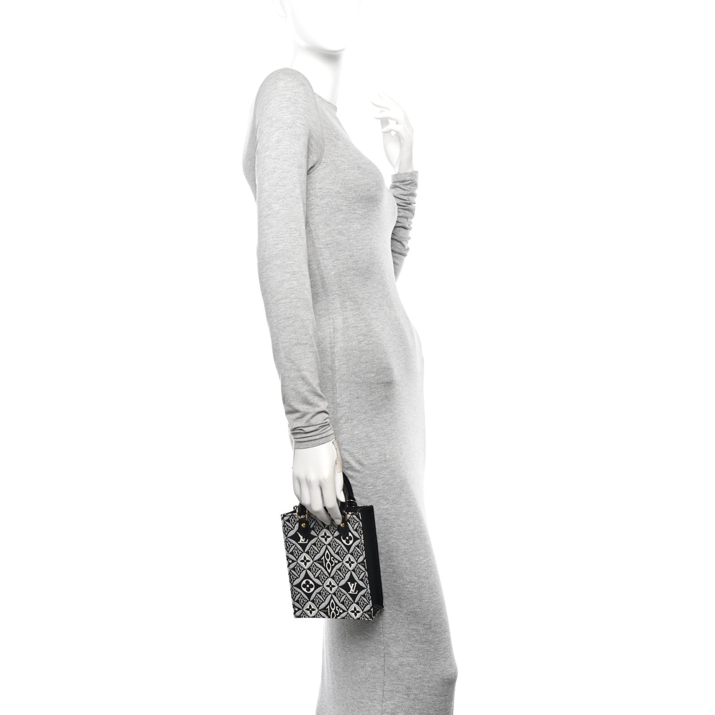 Jacquard Since 1854 Petit Sac Plat Grey