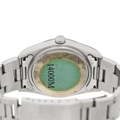 Rolex Stainless Steel 34mm Oyster Perpetual Air-King Watch Blue 14000M 4 of 5