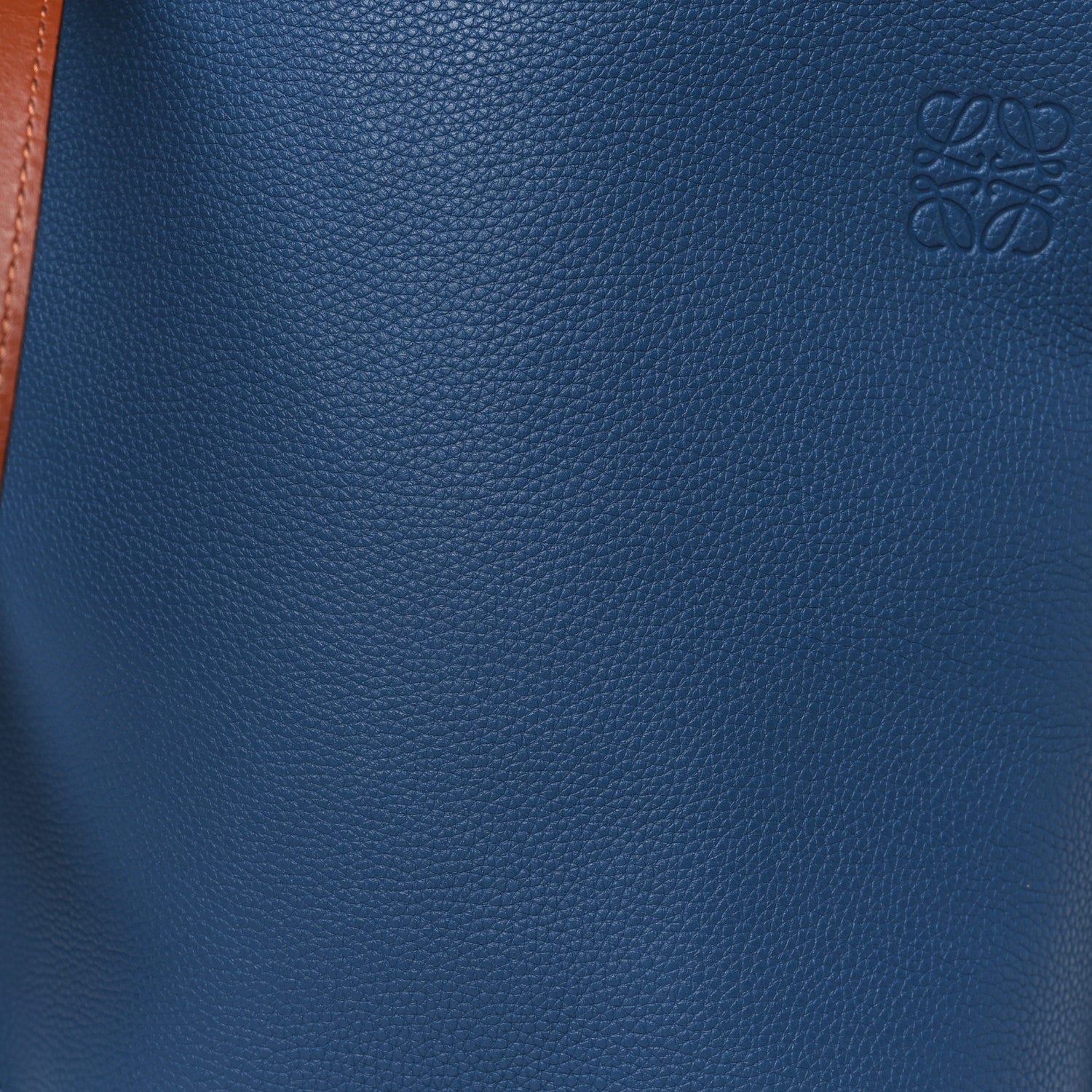 Loewe Calfskin Gate Bucket Bag Steel Blue 8 of 10