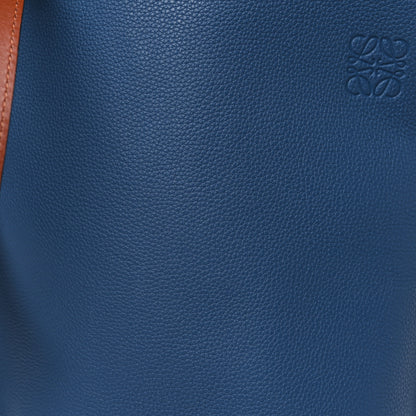 Loewe Calfskin Gate Bucket Bag Steel Blue 8 of 10