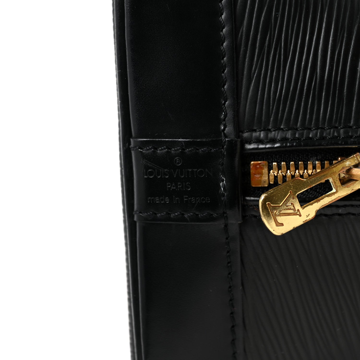 Louis Vuitton Epi Alma PM Black 6 of 12